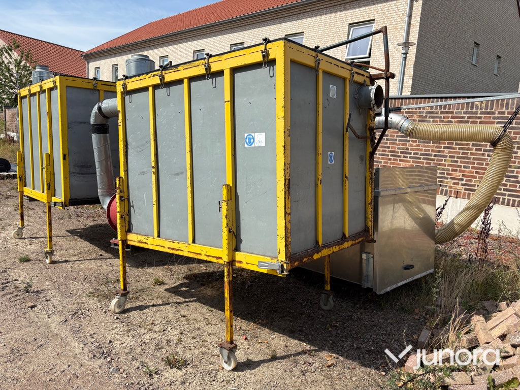 Lövsug med tippcontainer Honda-motor