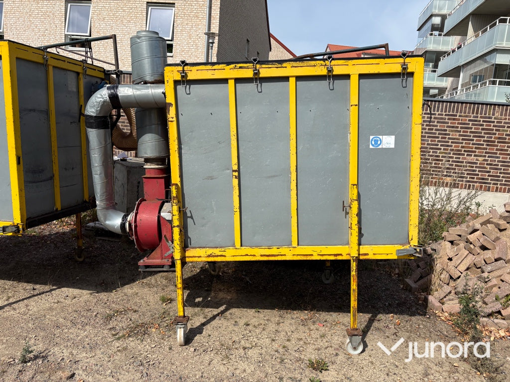 Lövsug med tippcontainer Honda-motor