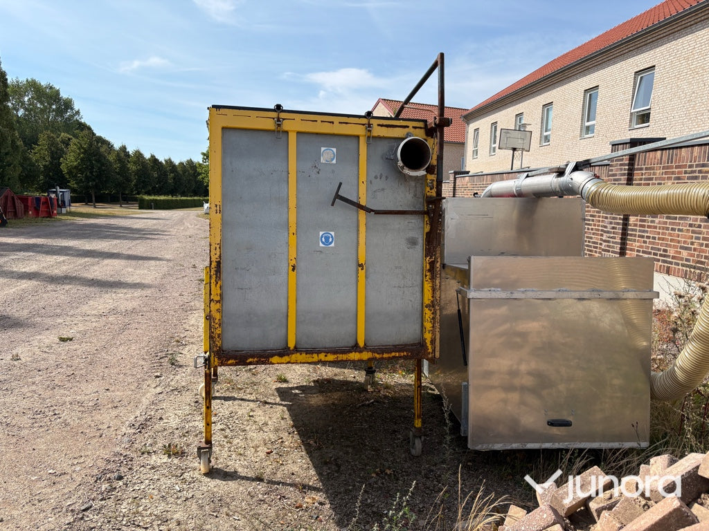 Lövsug med tippcontainer Honda-motor