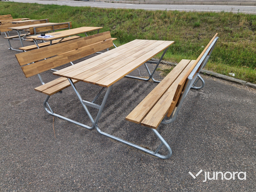 Trädgårdsbord / Picknickbord Oanvänd