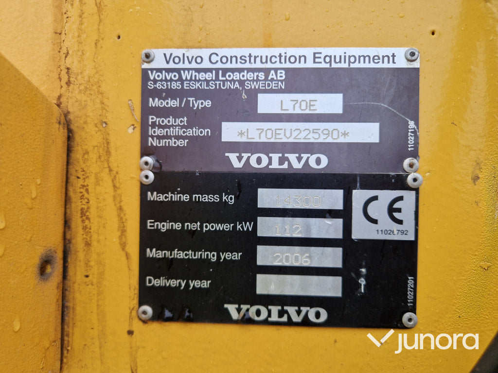 Hjullastare - Volvo BM, L70E