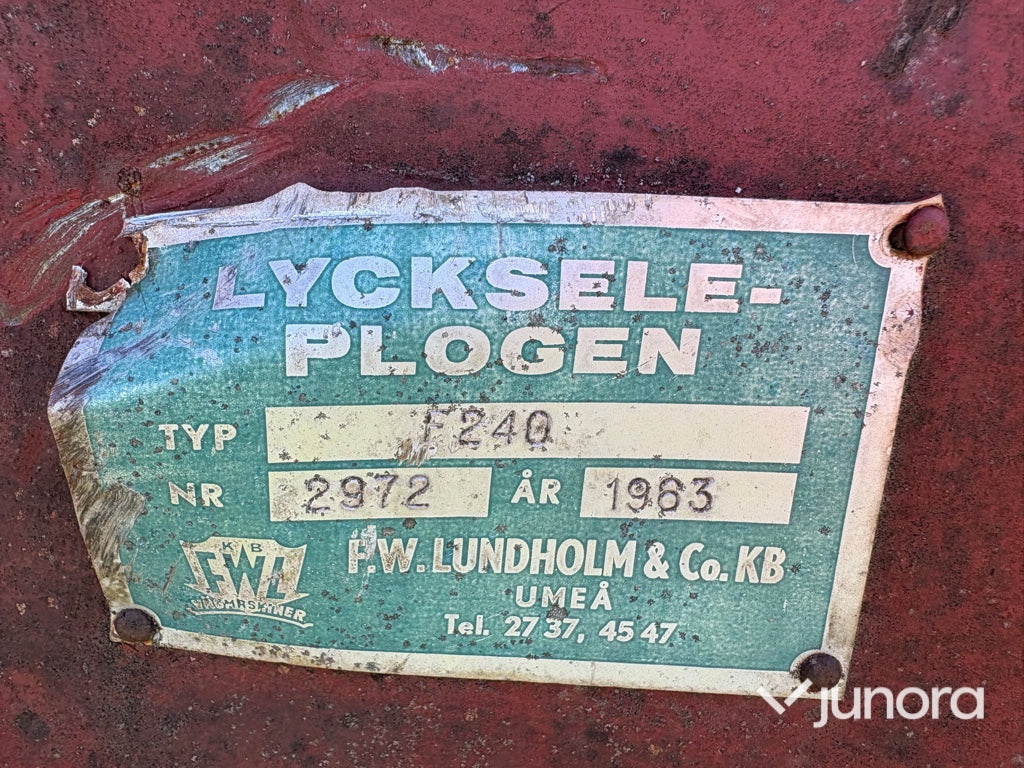 Spetsplog - Lyckseleplogen, F240