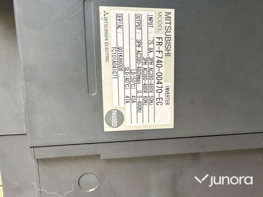 Inverter, Frekvensomvandlare -  Mitsubishi, FR- F740-00170-EC