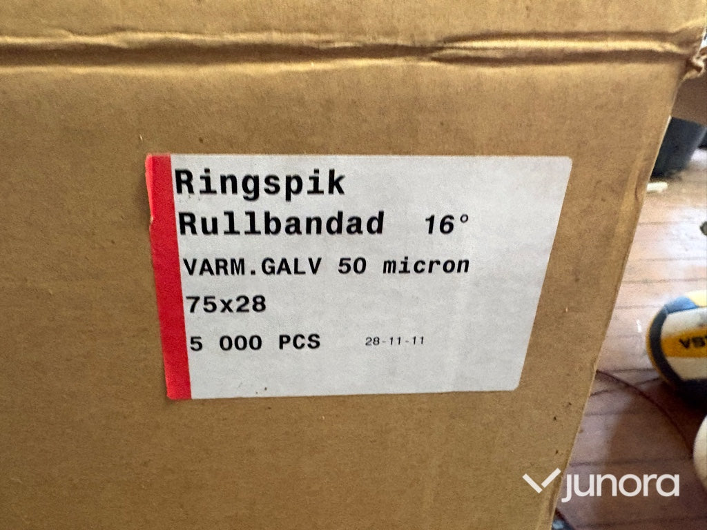Rullbandad spik - 5000st