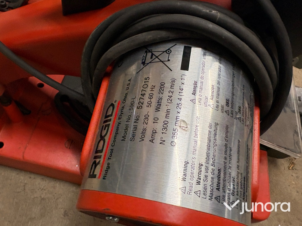 Metallkap – RIDGID 5901 – 2200W