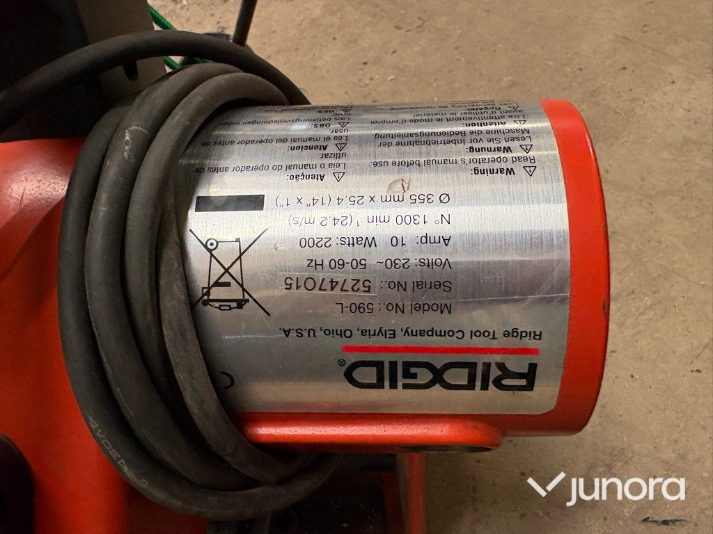 Metallkap – RIDGID 5901 – 2200W