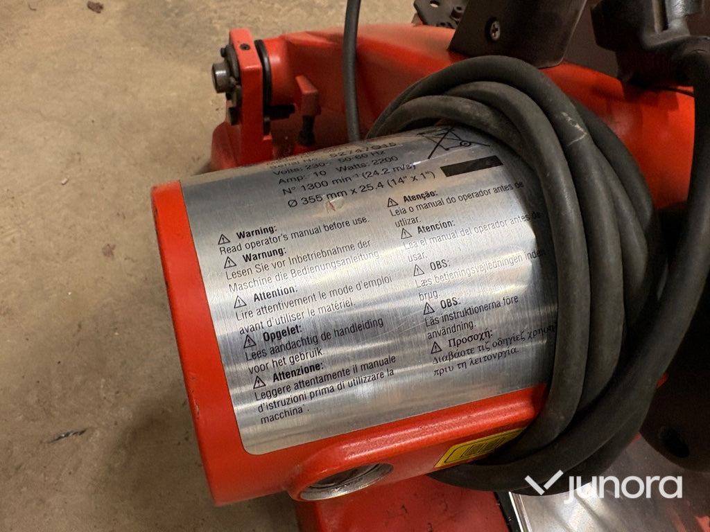 Metallkap – RIDGID 5901 – 2200W