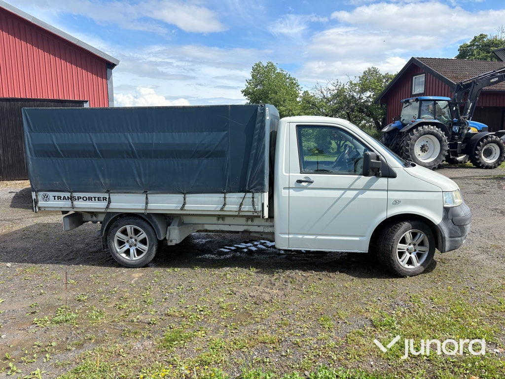 Flakbil - Volkswagen, Transporter T5 Pickup
