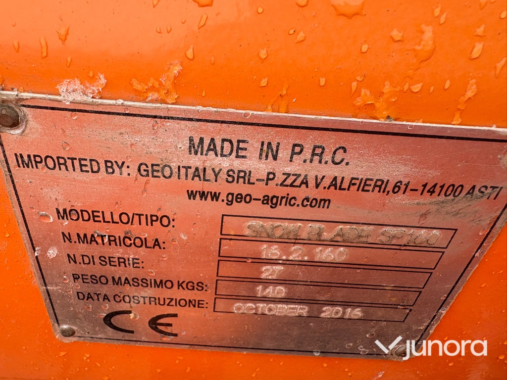 Plogblad GEO SP 160