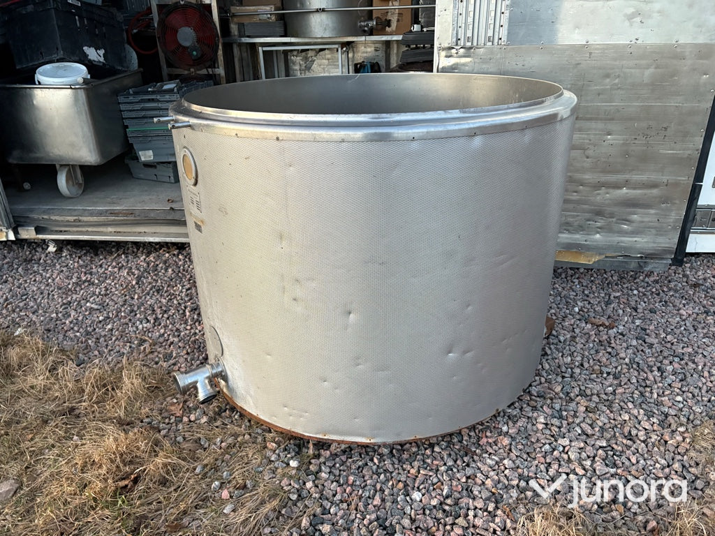 Rostfri tank