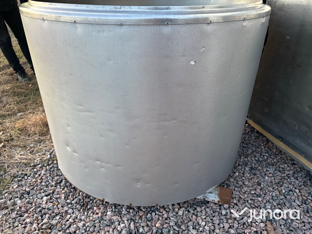Rostfri tank