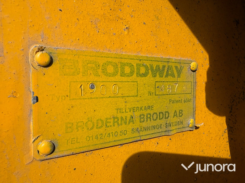 Sopmaskin - Brodson 1900