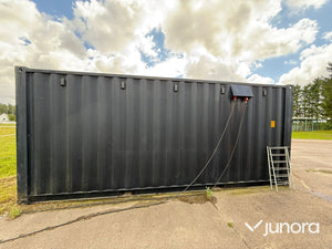 Isolerad 20 fot Container