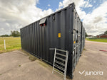 Isolerad 20 fot Container