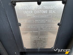 Isolerad 20 fot Container