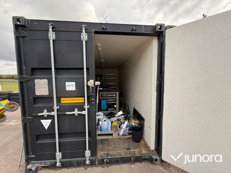 Isolerad 20 fot Container
