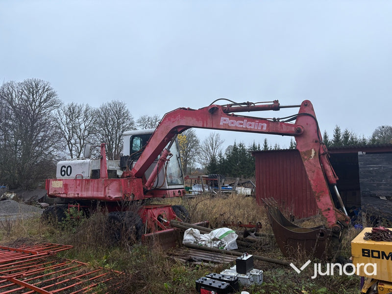 Hjulgrävare - Poclain, 60 PL
