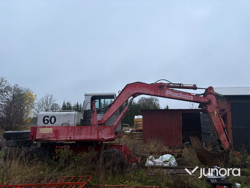 Hjulgrävare - Poclain, 60 PL
