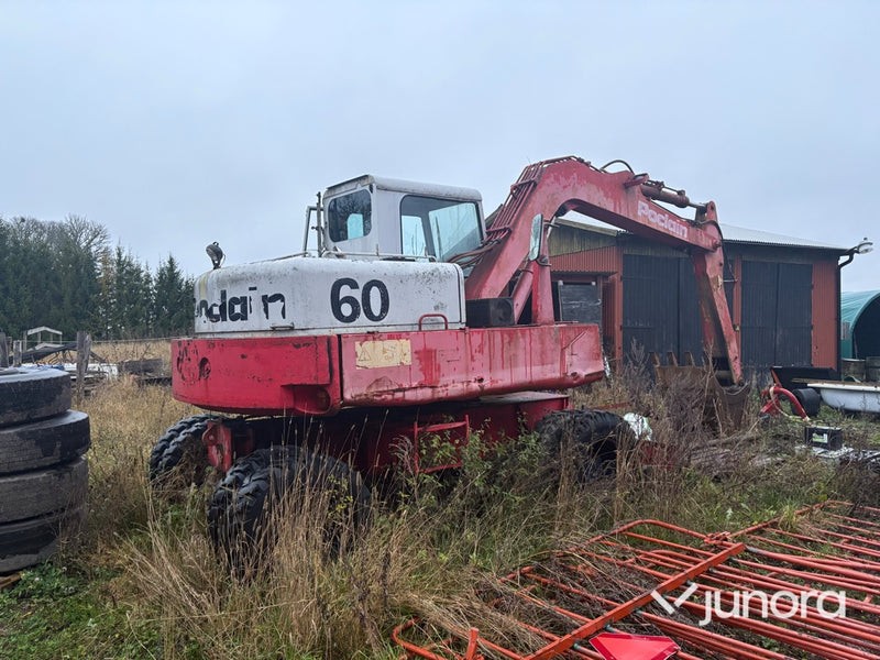 Hjulgrävare - Poclain, 60 PL