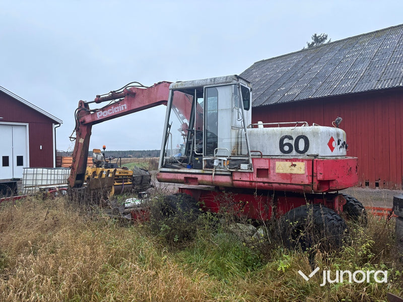 Hjulgrävare - Poclain, 60 PL