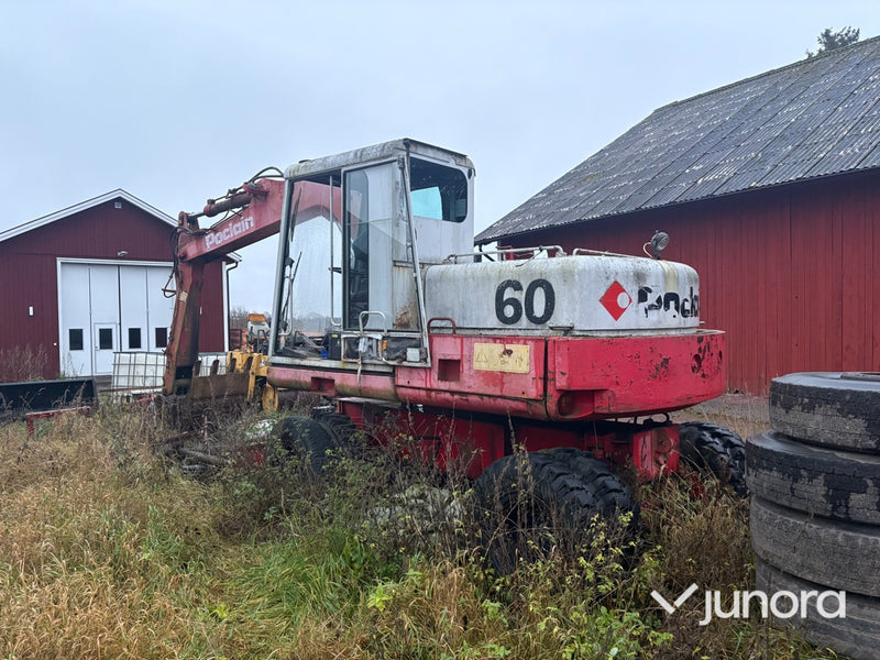 Hjulgrävare - Poclain, 60 PL