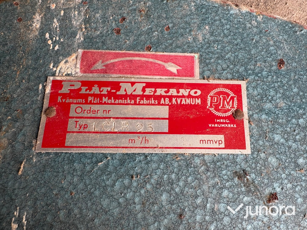 Aspirator Plåt-Mekano