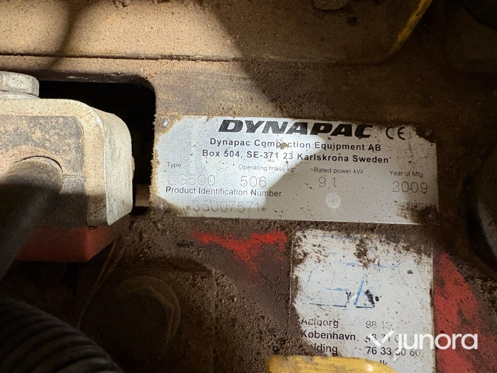 Markvibrator - Dynapac LG500