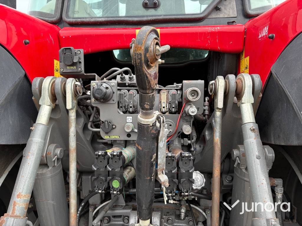 Traktor - Massey Ferguson, MF 7626,  Dyna-6, Med frontlyft