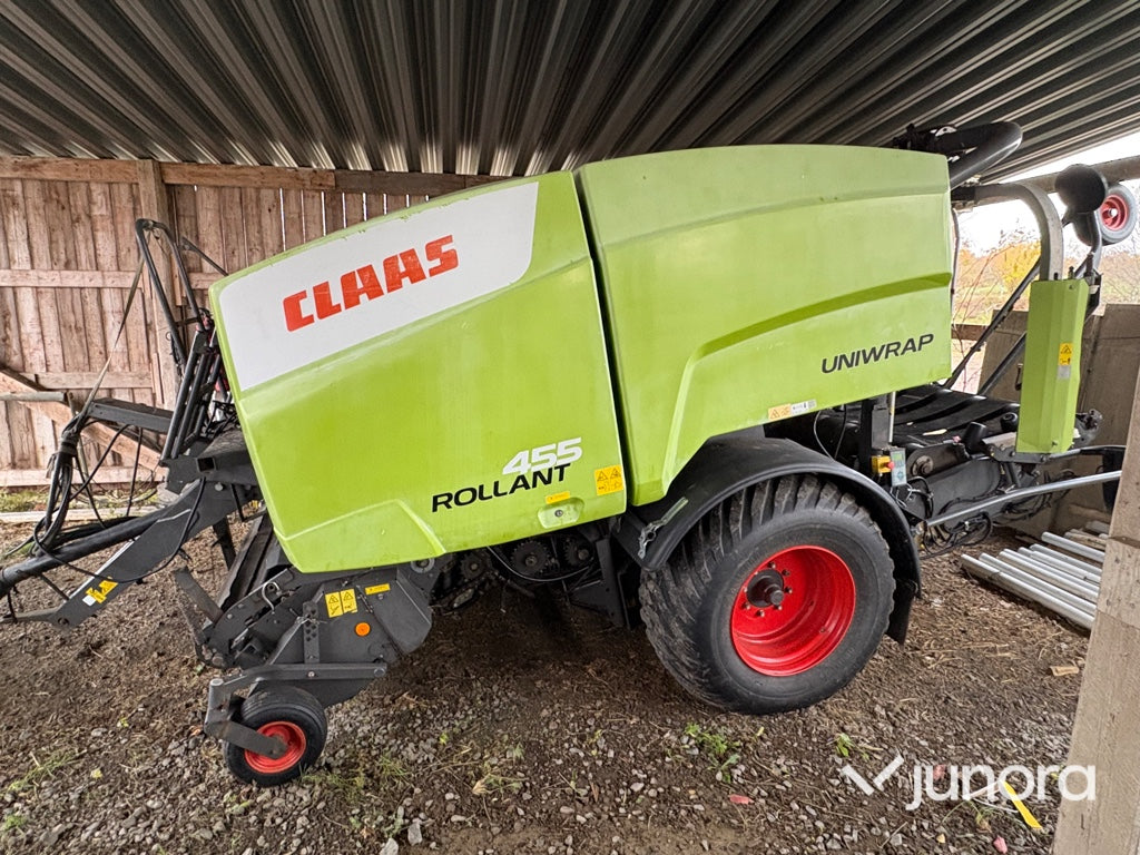 Kombipress CLAAS Rollant 455 Uniwrap