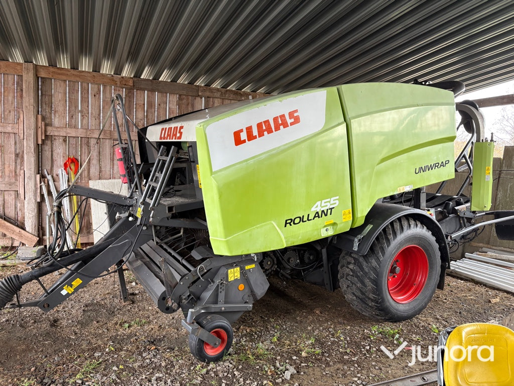 Kombipress CLAAS Rollant 455 Uniwrap