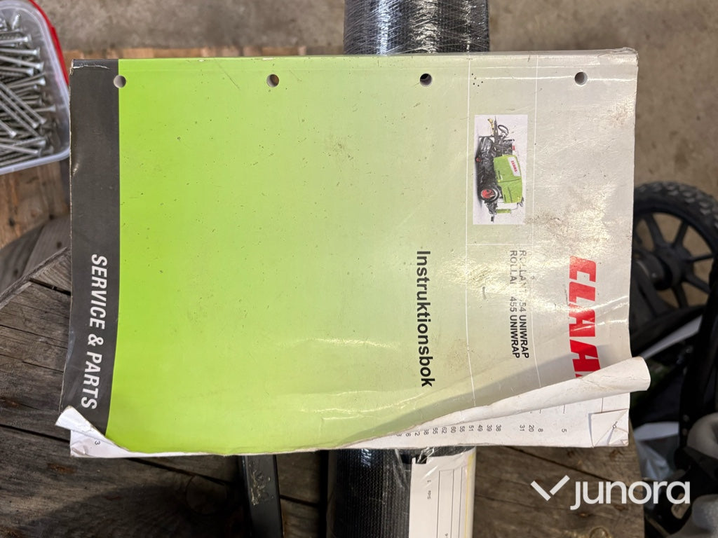 Kombipress CLAAS Rollant 455 Uniwrap