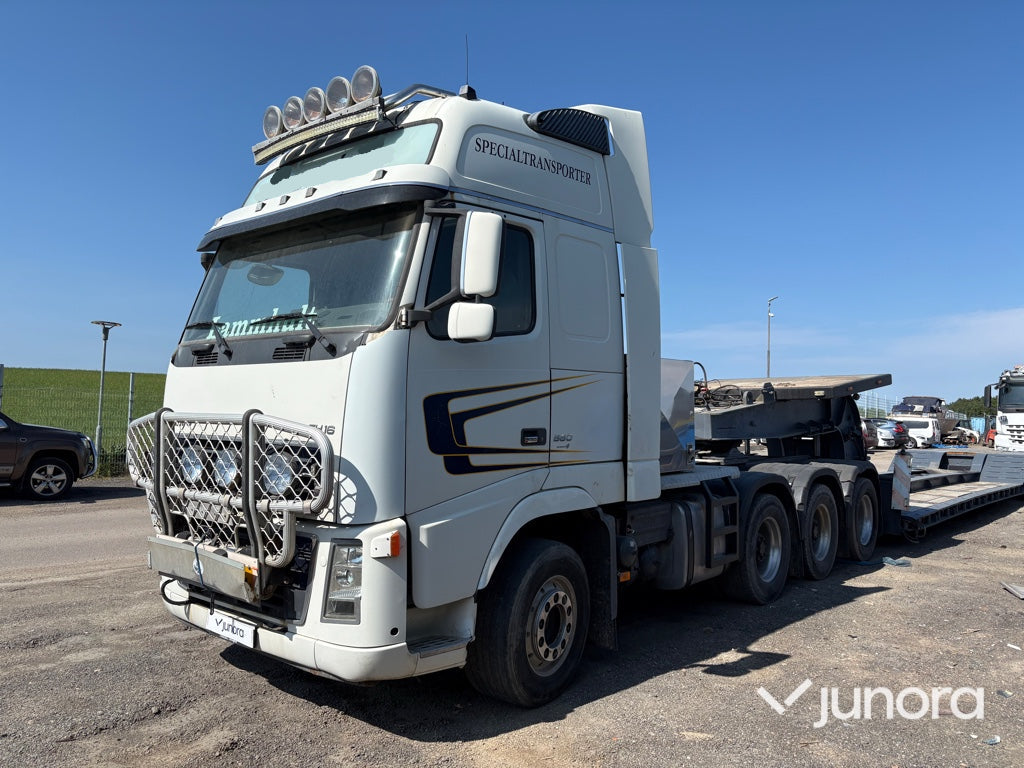 Lastbil, Maskinsläp - Volvo FH16-32 8X4, Vm Trailer VM43-33PNKKSS
