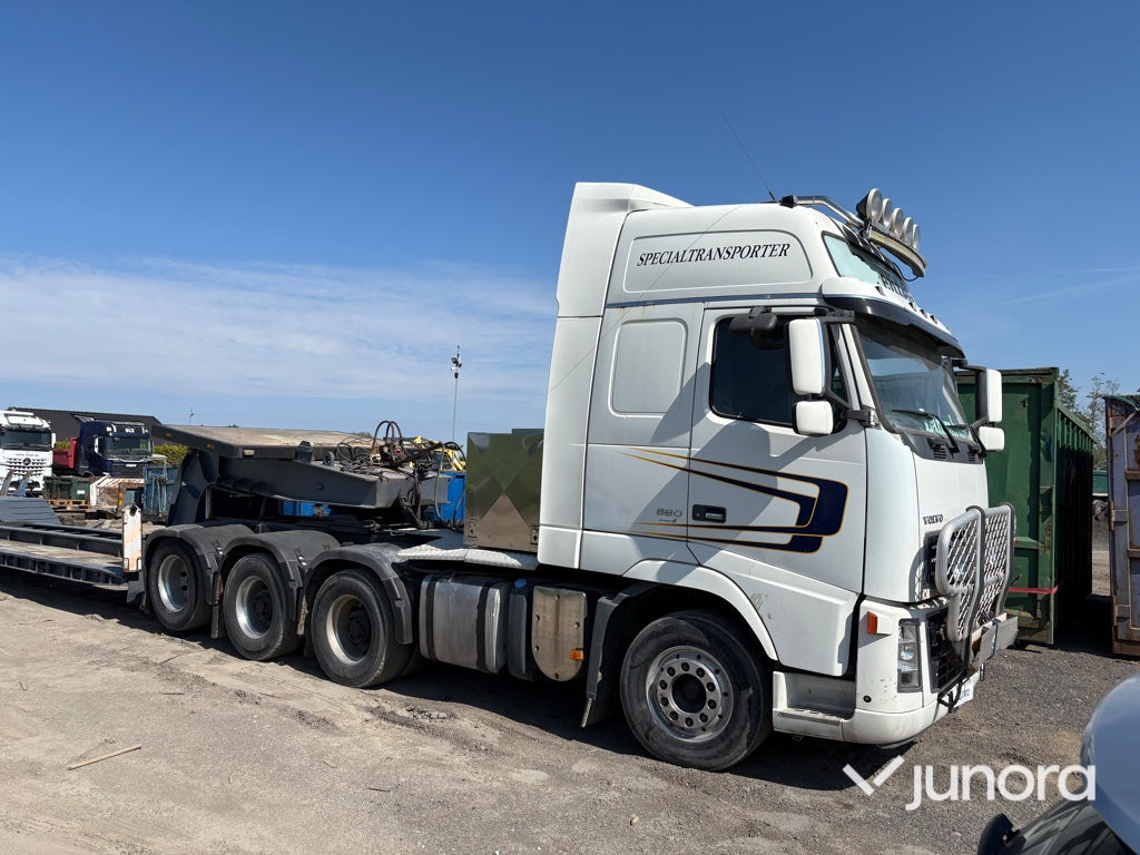 Lastbil, Maskinsläp - Volvo FH16-32 8X4, Vm Trailer VM43-33PNKKSS