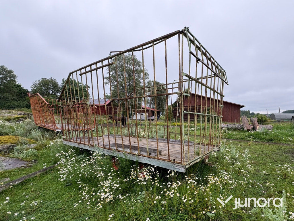 Balvagn med boogiehjul