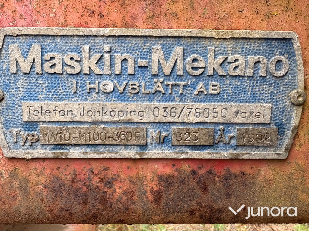 Matarvagn - Maskinmekano, Till krossverk