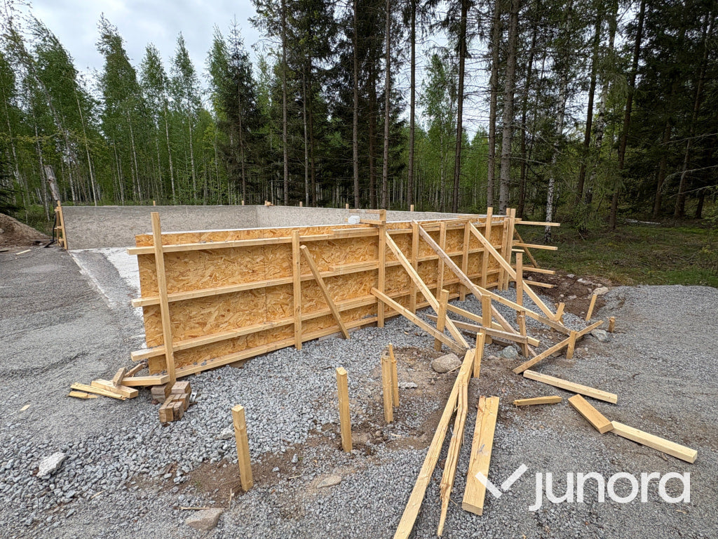 Gjutformar och extra virke