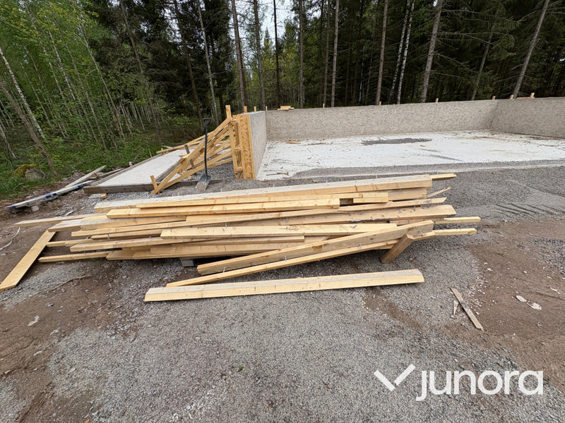 Gjutformar och extra virke