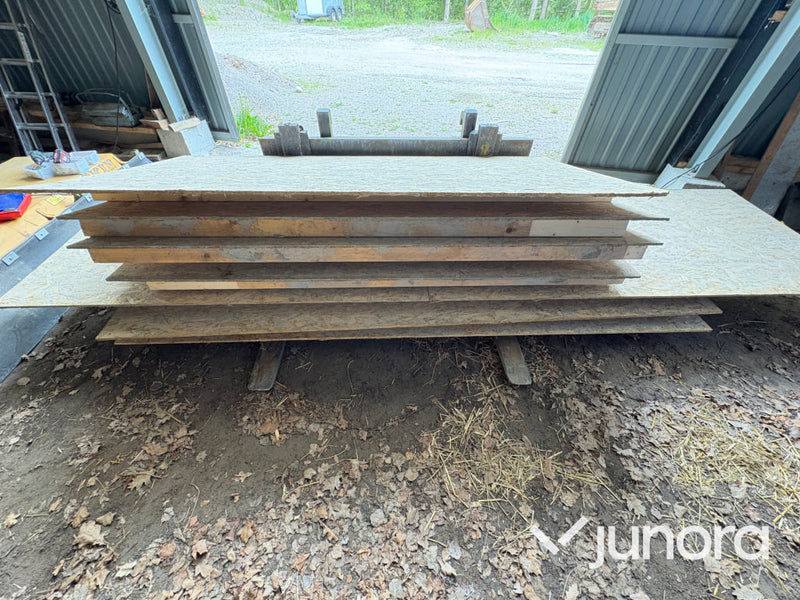 Gjutformar och extra virke