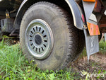 Lastbil Scania P92H 4X2 med lyftkran