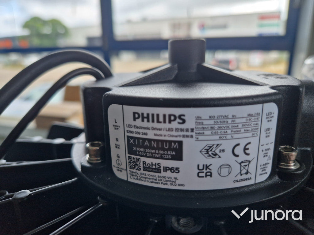 Ledbelysning - 12 st Highbay 200 W Philips drivdon Industribelysning