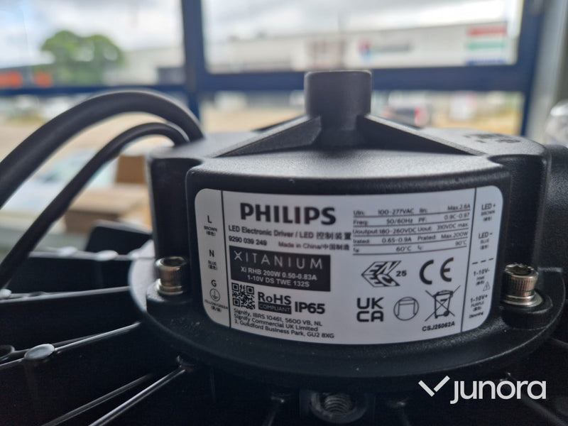Ledbelysning12 st Highbay 200 W Philips drivdon Industribelysning