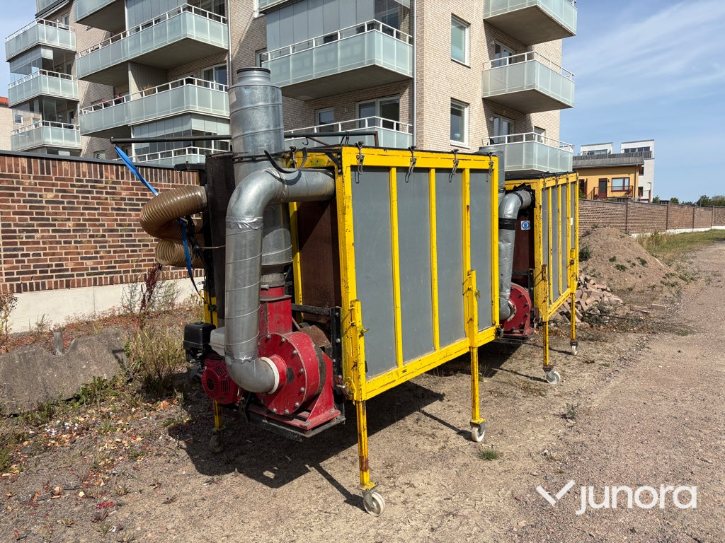 Lövsug med tippcontainer – Honda-motor