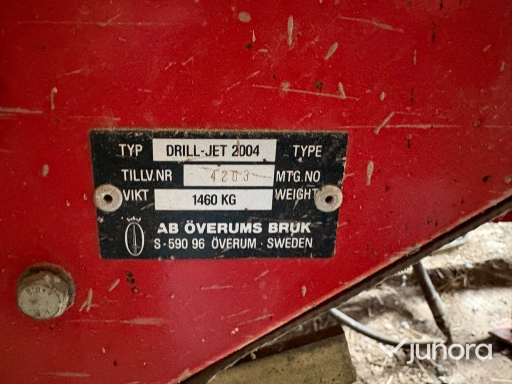 Såmaskin - Överum, Drill-Jet 2004