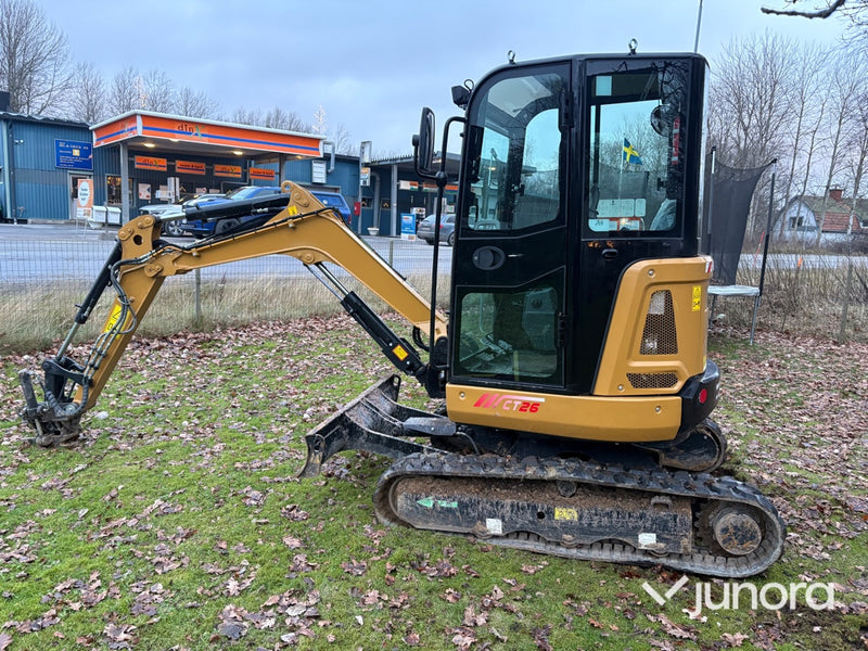 Grävmaskin - Carter CT26, med redskap