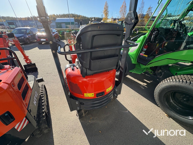 Minigrävare - Nante, NT12, Breddbar undervagn