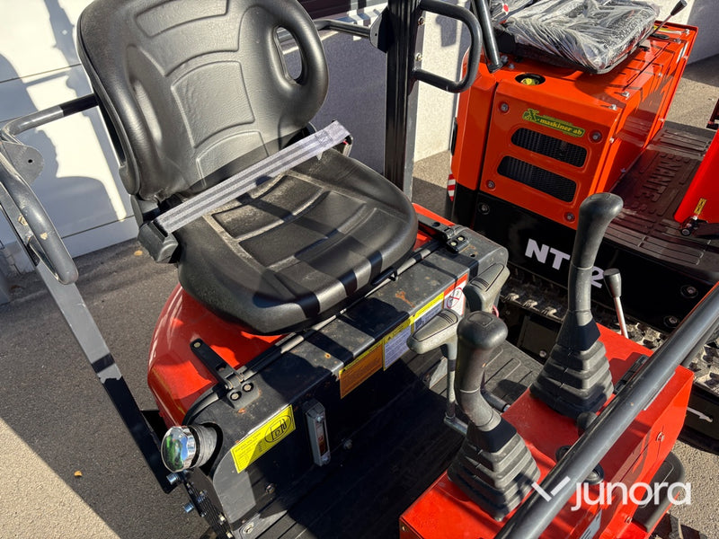 Minigrävare - Nante, NT12, Breddbar undervagn