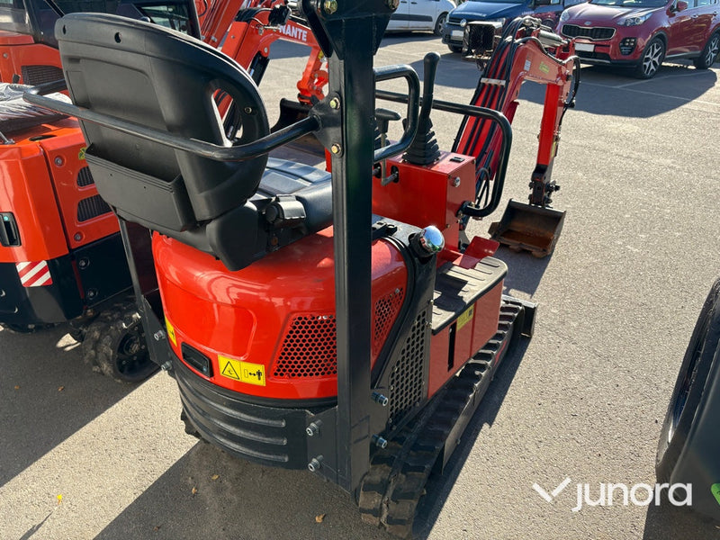 Minigrävare - Nante, NT12, Breddbar undervagn