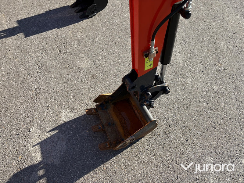 Minigrävare - Nante, NT12, Breddbar undervagn