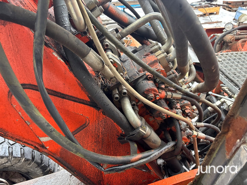 Hjulgrävare - Atlas 1304B med Rototilt och redskap