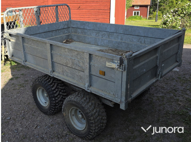 Tippvagn - 1,5 ton t fyrhjuling/UTV